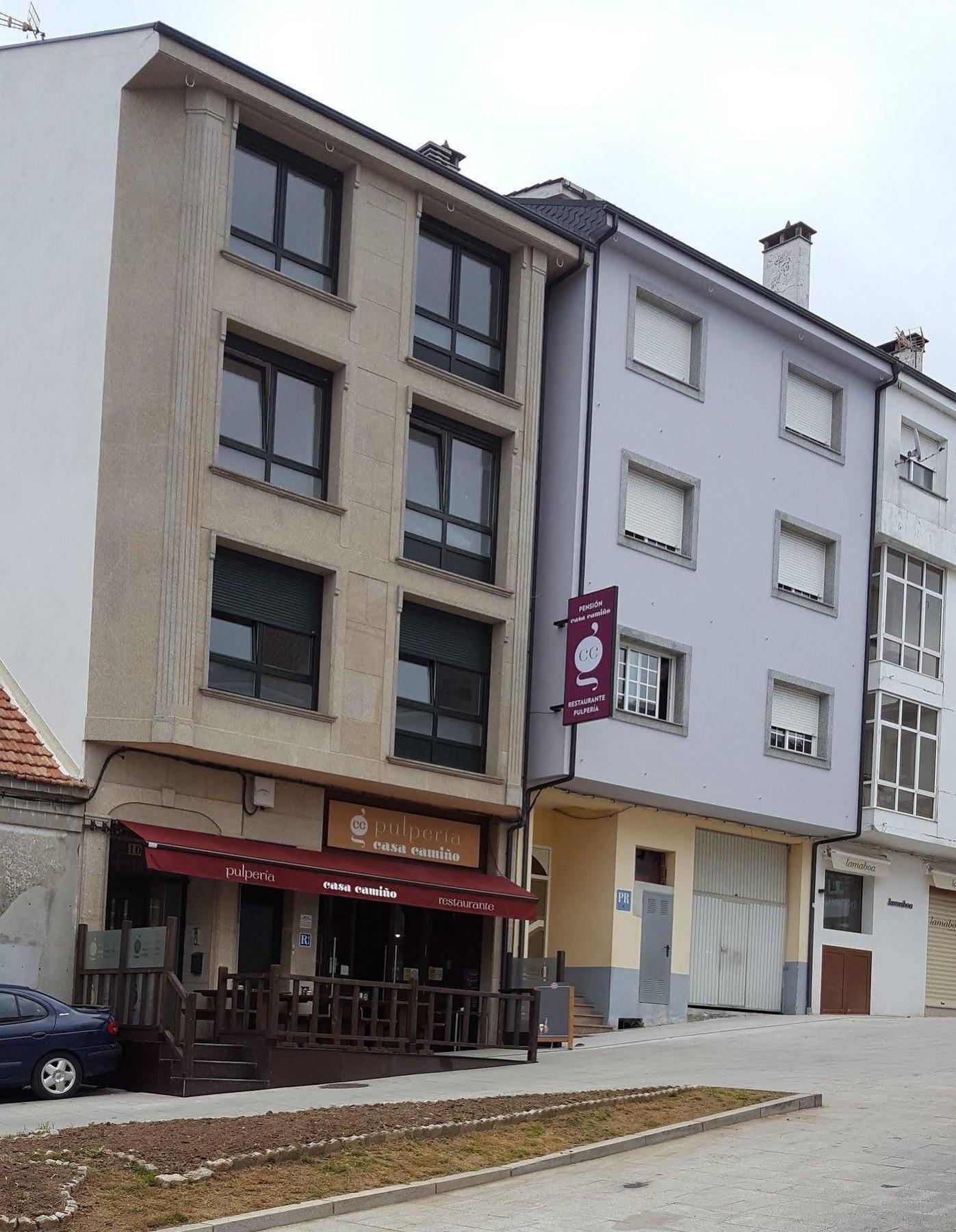 Pension Restaurante Casa Camino Палас-де-Рей Экстерьер фото